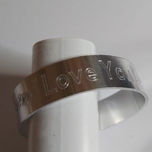 Personalised Stainless Steel Bracelet For Both Men and Women